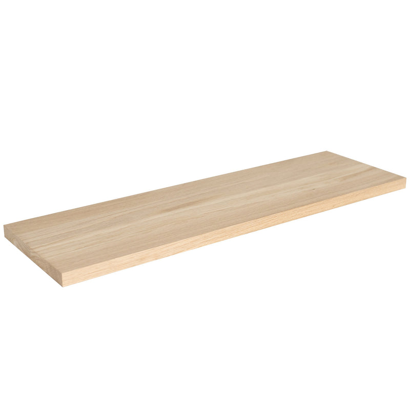 FINLAM Półka Drewniana Dąb Lita Lamela DotWood 80x30x1.8cm Premium AB Surowe Drewno