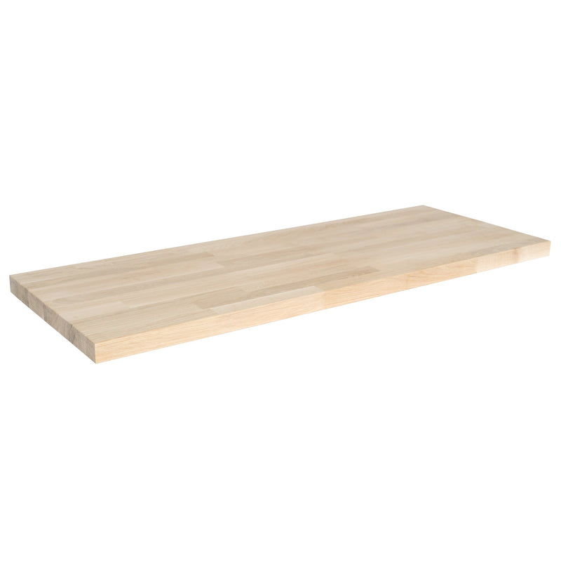 Blat Łazienkowy Drewniany Dąb Mikrowczep DotWood 160x45.5x4cm Natural BC Surowe Drewno