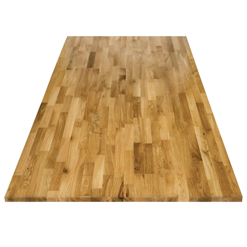 Wyspa Kuchenna Drewniana Dąb Mikrowczep DotWood 1000x900x26mm Natural BC Olej UV