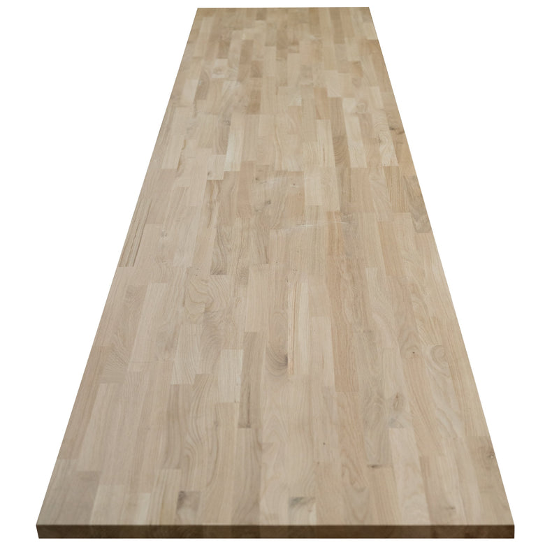 Blat Kuchenny Drewniany Dąb Mikrowczep DotWood 3000x620x26mm Natural BC Surowe Drewno