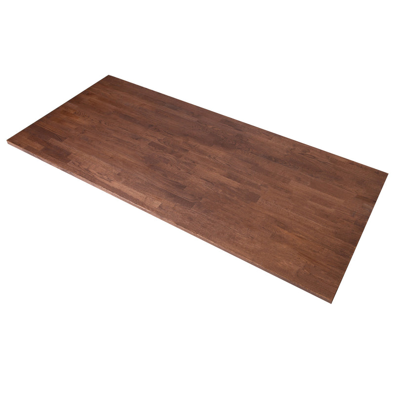 Blat Dębowy na Stół Mikrowczep DotWood 2200x1000x26mm Premium AB Darkwood Topcoat UV