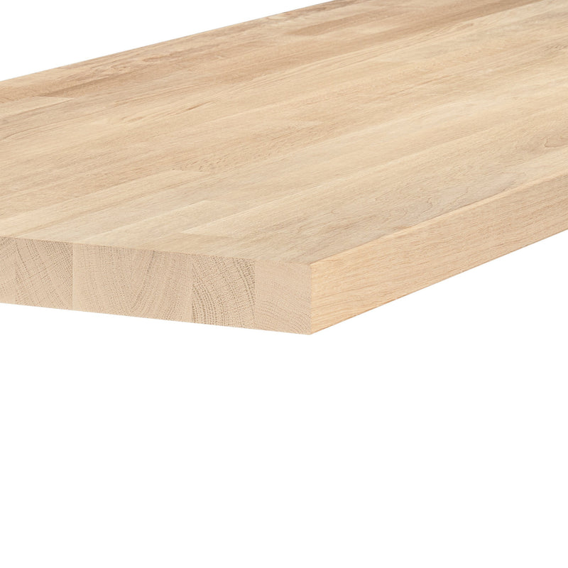 Blat Drewniany Dąb Mikrowczep DotWood 2000x1200x40mm Premium AB Surowe Drewno