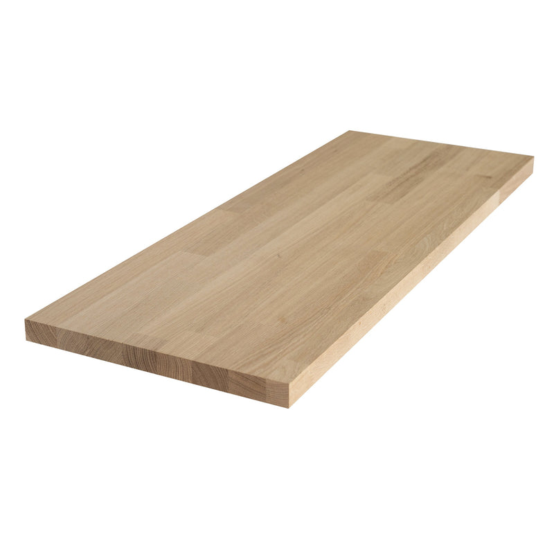 Stopień Drewniany Dąb Mikrowczep DotWood 900x300x26mm Natural BC Surowe Drewno