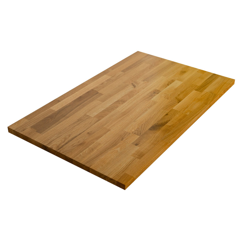 Blat Łazienkowy Drewniany Dąb Mikrowczep DotWood 100x45.5x2.6cm Natural BC Olej UV