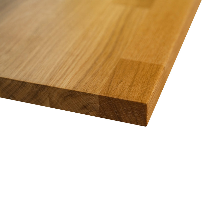 Blat Łazienkowy Drewniany Dąb Mikrowczep DotWood 80x45.5x2.6cm Natural BC Olej UV