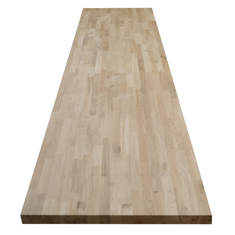 Blat Kuchenny Drewniany Dąb Mikrowczep DotWood 1200x620x40mm Natural BC Surowe Drewno
