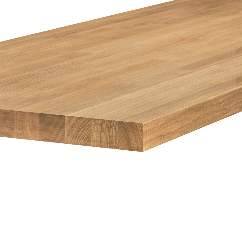 Blat Dębowy na Stół Mikrowczep DotWood 2200x1000x40mm Premium AB Olej UV