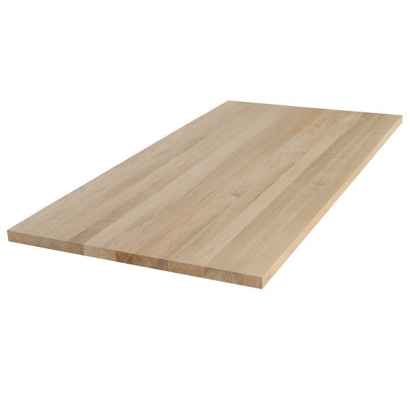 Blat Kuchenny Drewniany Dąb Lita Lamela DotWood 600x620x26mm Premium AB Surowe Drewno