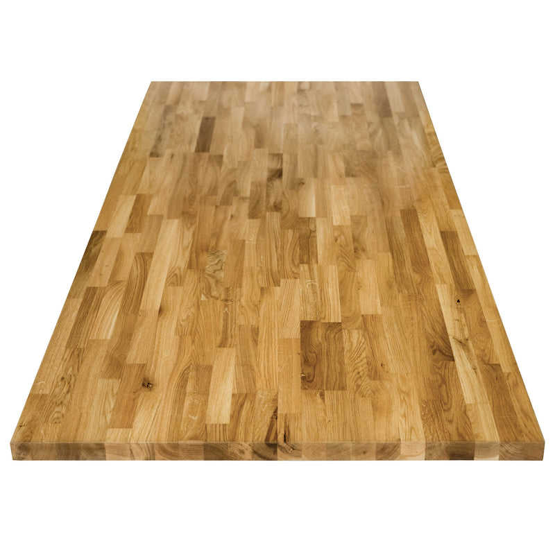 Blat Kuchenny Drewniany Dąb Mikrowczep DotWood 1000x620x40mm Natural BC Olej UV