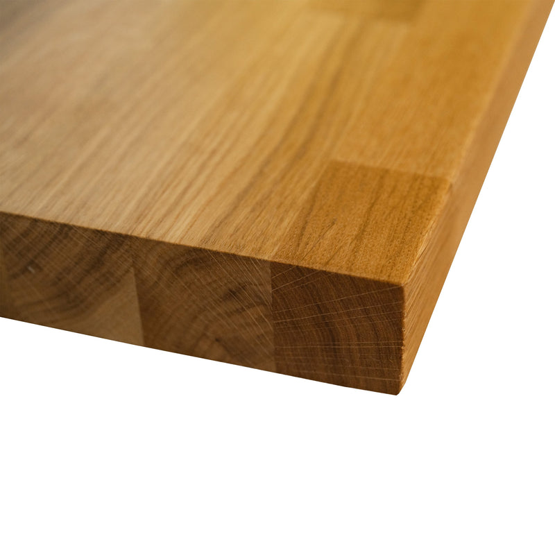 Blat Łazienkowy Drewniany Dąb Mikrowczep DotWood 100x45.5x4cm Natural BC Olej UV