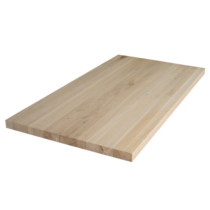 Blat Dębowy na Stół Lita Lamela DotWood 1600x900x40mm Natural BC Surowe Drewno