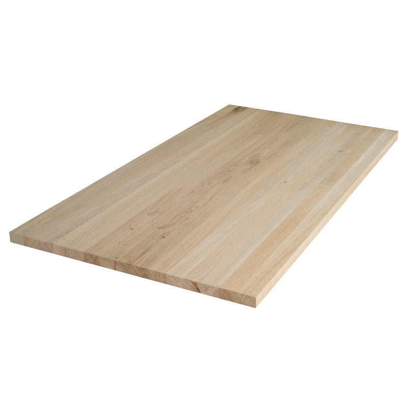 Blat Kuchenny Drewniany Dąb Lita Lamela DotWood 1000x620x26mm Natural BC Surowe Drewno