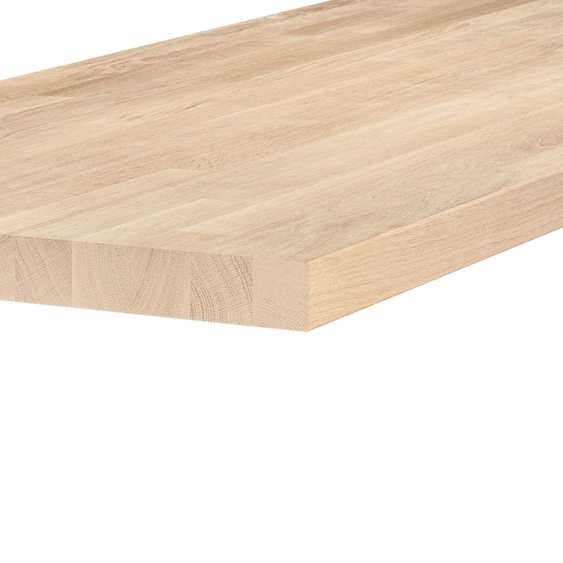 Blat Dębowy na Stół Mikrowczep DotWood 1600x900x40mm Premium AB Surowe Drewno