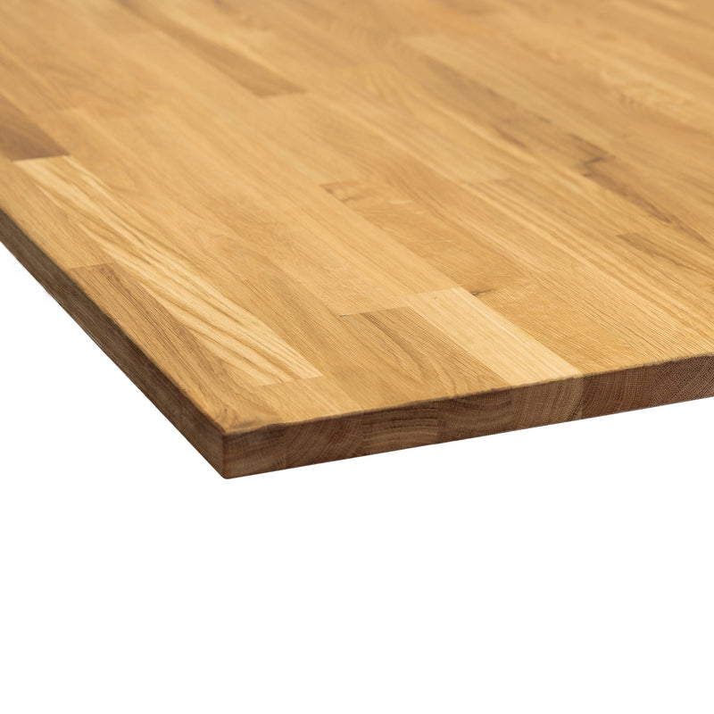 Blat Dębowy na Stół Mikrowczep DotWood 1600x900x26mm Natural BC Olej UV