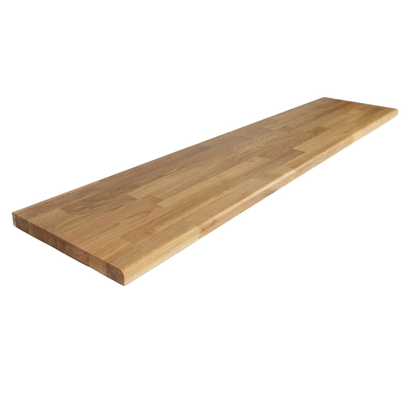 Parapet Drewniany Dąb Mikrowczep Kij Hokej  DotWood 1220x300x26mm Natural BC Olej UV